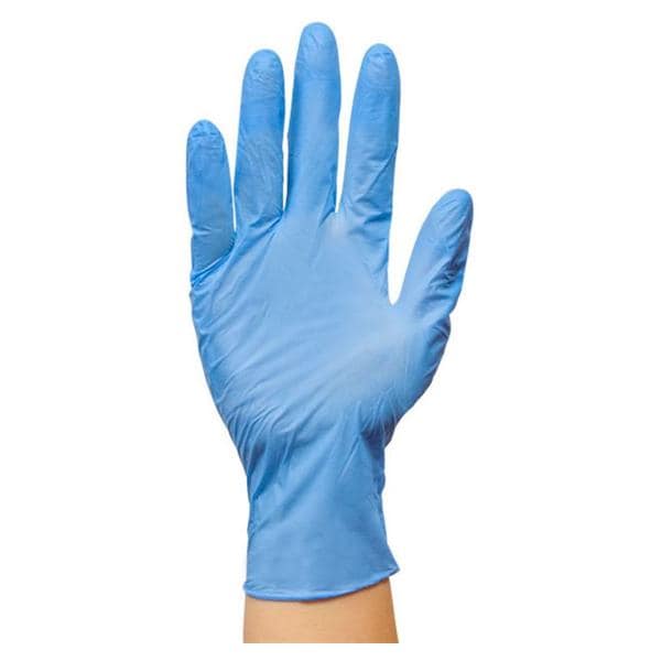 PremierPro Nitrile Exam Gloves Medium Blue Non-Sterile