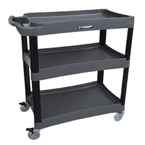 Cart Utility 35.7x18.36x39" (4) Caster/2 Locking Ea