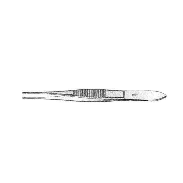 Iris Tissue Forceps Straight 3-7/8" Ea