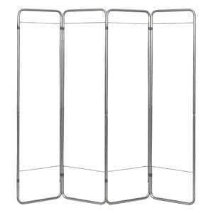 Privacy Screen Anodized Aluminum 4-Section Ea