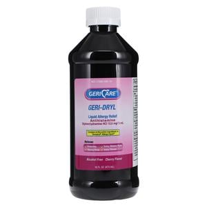 Diphenhydramine HCl Allergy Oral Elixir 12.5mg Cherry 16oz/Bt