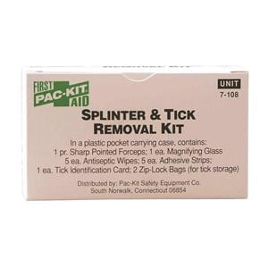 First Aid Kit Tick Removal 16 pcs Ea