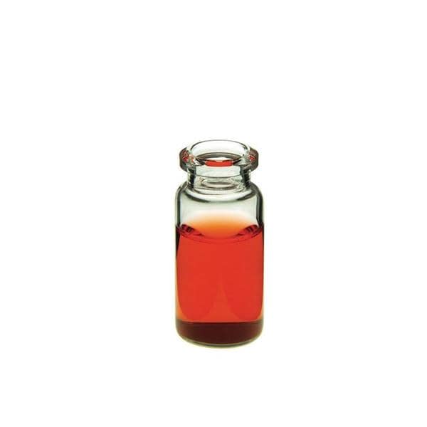 Headspace Crimp Top Vial Borosilicate Glass 10mL Cap 100/Pk