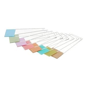 ColorFrost Plus Frosted Microscope Slide 3x1" Aqua 144/Pk