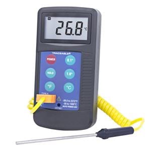 Workhorse Type K Thermometer Plastic -50 to 1300C Ea