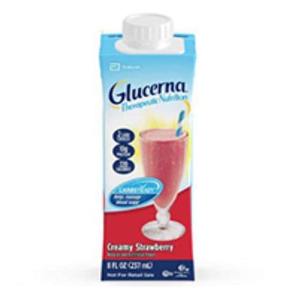 Glucerna Liquid Shake Strawberry 8oz Carton 24/Ca