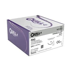 Quill Device 2-0 60cm Polydioxanone Monofilament PS-1 Violet 12/Bx