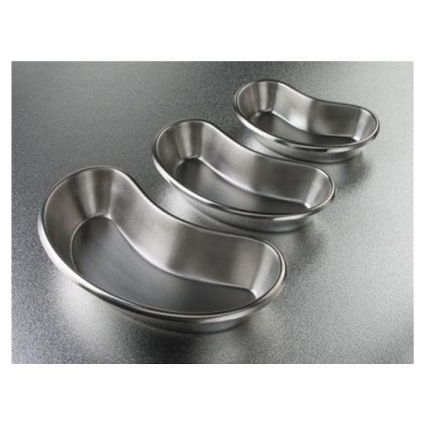 Tech-Med Emesis Basin Kidney Stainless Steel Silver 12oz