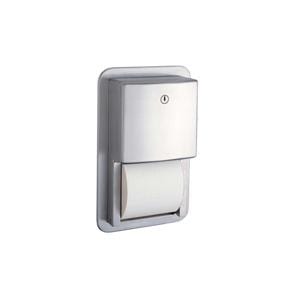 Toilet Tissue Dispenser Stainless Steel Satin Finish Ea