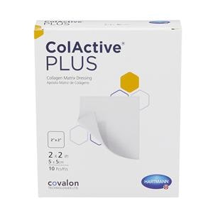 ColActive Plus Collagen Matrix Wound Dressing 2x2" Sterile Square
