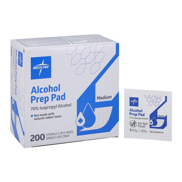 Medline alcohol prep clearance pads