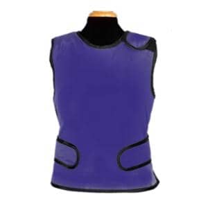 Truelite X-Ray Vest Purple/Black Female .5mm Front/.25mm Back Nylon/Lead Ea