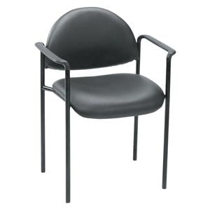 Diamond Stacking Chair/Black/23x23.5x30.5" Ea