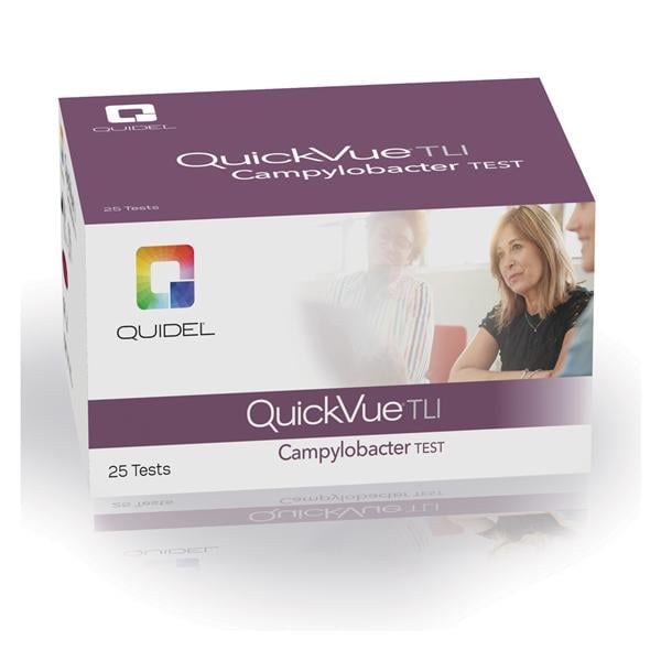 QuickVue Campylobacter Rapid Test Kit Moderately Complex 25/Bx