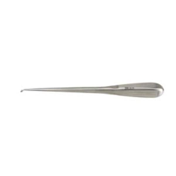 Bruns Bone Curette Stainless Steel Non-Sterile Reusable Ea