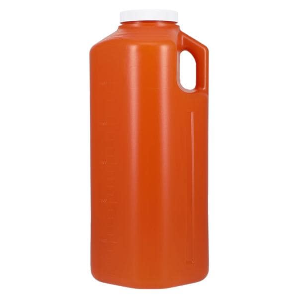 Urine Collector 3000mL Plastic 40/Ca