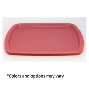 Service Tray Rectangle Plastic Rose