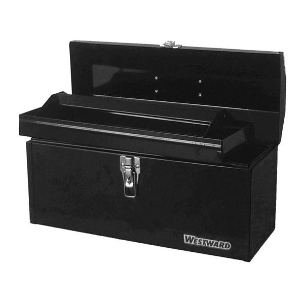 Box Steel Portable Tool 7x20x7-7/8" Black Ea