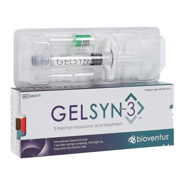 Gelsyn-3 Injection 8.4mg/mL Prefilled Syringe 2mL Ea