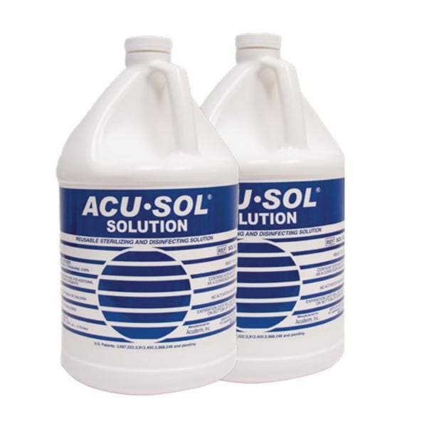 Acu-Sol Sterilant Solution Glutaraldehyde 1 Gallon Ea