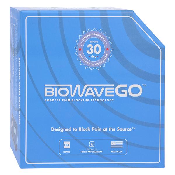 BioWaveGo Neurostimulation Stimulator For Chronic Pain Relief, 4 EA/CA