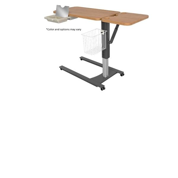 Overbed Table 32x17x28-42" Adjustable/Gas Spring