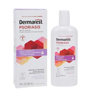 Dermarest Psoriasis Medicated Shampoo/Conditioner 8oz/Bt