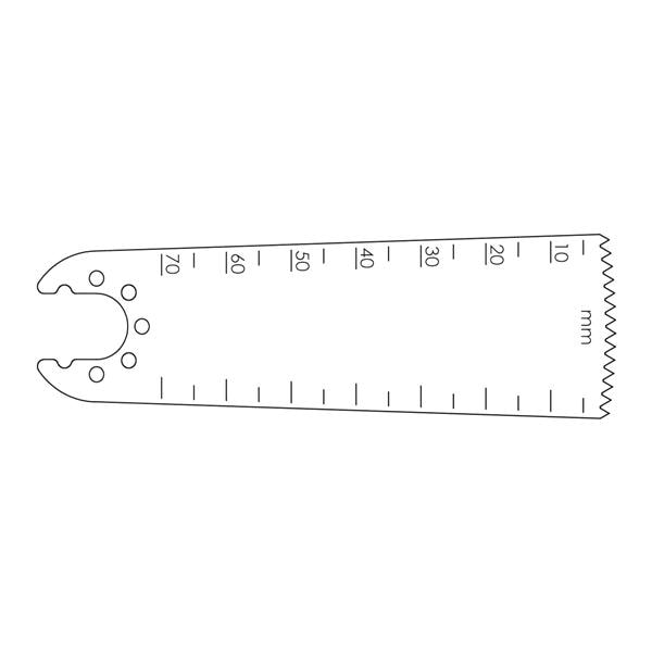 Blade Bone Saw 70.0x27.0mm Large Ea