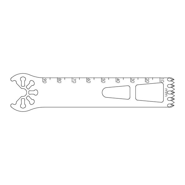 Blade Bone Saw 90.0x19.0 Sagittal/Occipital Large Ea