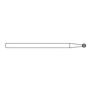 Micro Bur Bone 2.3mm Round Ea