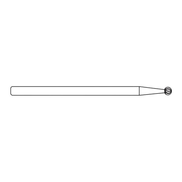 Micro Bur Bone 2.3mm Round Ea