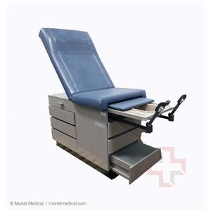 Ritter 104 Exam Table Refurbished Dark Base