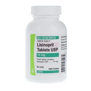 Lisinopril 10mg 1000/Bt