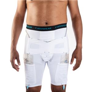 Catheter Undergarment X-Large White Unisex Ea