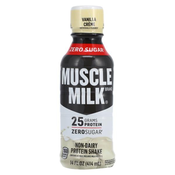 Muscle Milk Protein Drink Vanilla 14oz Single Serving Bottle 12/Ca