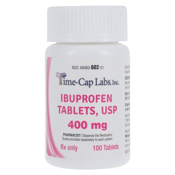 Ibuprofen Tablets 400mg Bottle 100/Bt