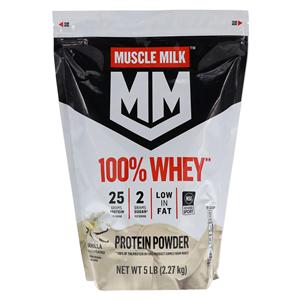 Muscle Milk Protein Drink Whey Protein Vanilla 5lb Bag 4/Ca