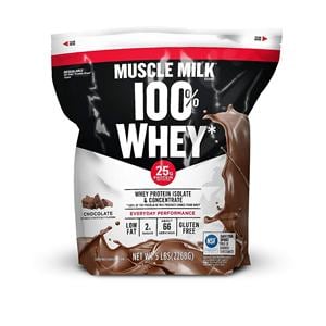 Muscle Milk Protein Drink Whey Protein Chocolate 5lb Bag 4/Ca