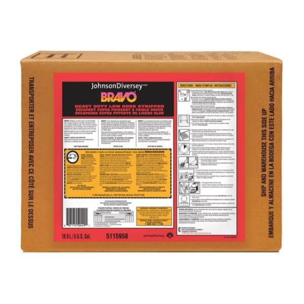 Floor Stripper Bravo Low Odor 5gal Ea