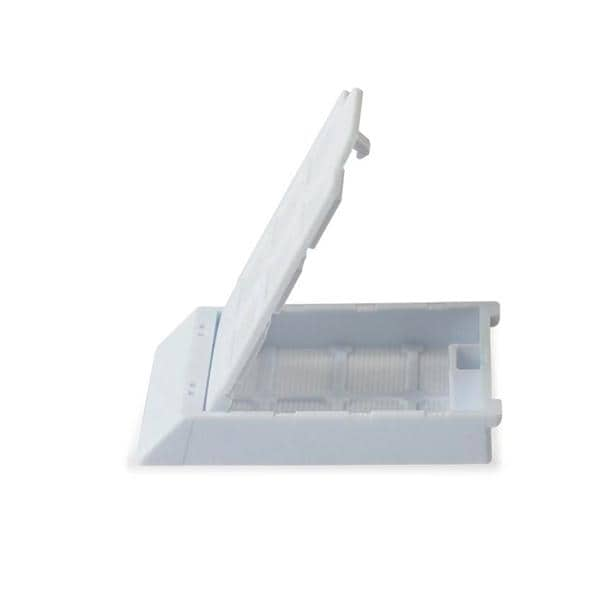 Microsette I Biopsy Cassette White Attached Lid 1 Compartment 1000/Ca