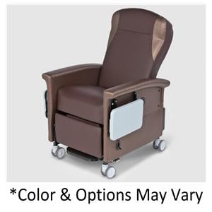 67 Series Ascent II Transporter Recliner Pwd Ct Stl Frm 300lb Pwr Cordovan Ea