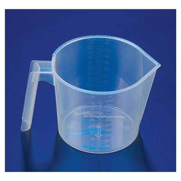 Graduated Pitcher Plastic Clear Disposable