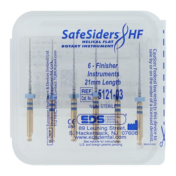 Safesider HF Endo Rotary Instrument 21 mm Size #30 Nickel Titanium 0.04 6/Pk