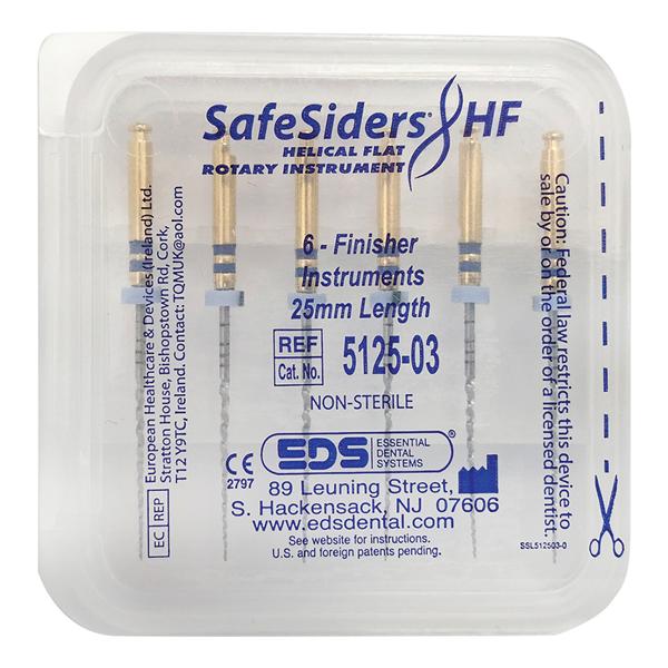 Safesider HF Shaping Rotary Instrument 25 mm Size #30 Nickel Titanium 0.04 6/Pk