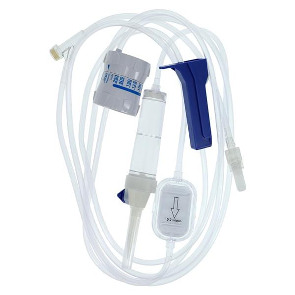 IV Administration Set 1 Y-Injection Site 92" 20 Drop/mL 40/Bx