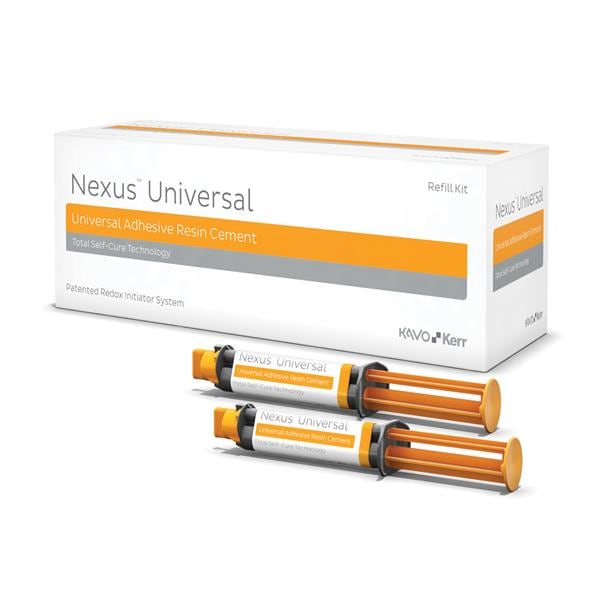 Nexus Universal Resin Automix Cement White 10 Gm Refill Kit 2/Pk