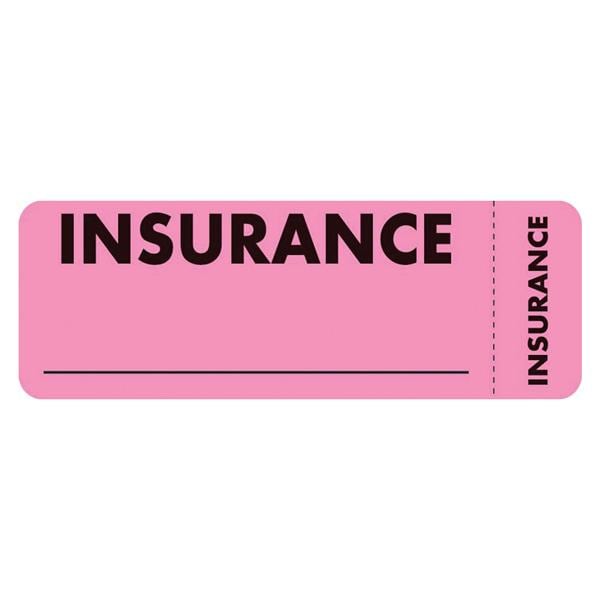 Chart Label-Insurance 250/Rl