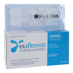 Euflexxa Injection 10mg/mL Prefilled Syringe 2mL 3/Pk