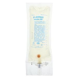 IV Solution Solution Dextrose 5% 1000mL Bag Bag Ea