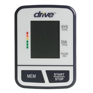 Blood Pressure Monitor Black/White Arm Digital LCD Display Ea